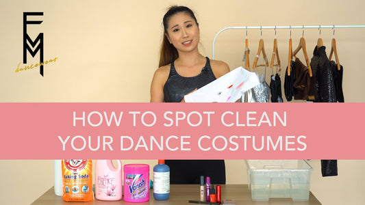 How To Spot Clean Your Dance Costumes