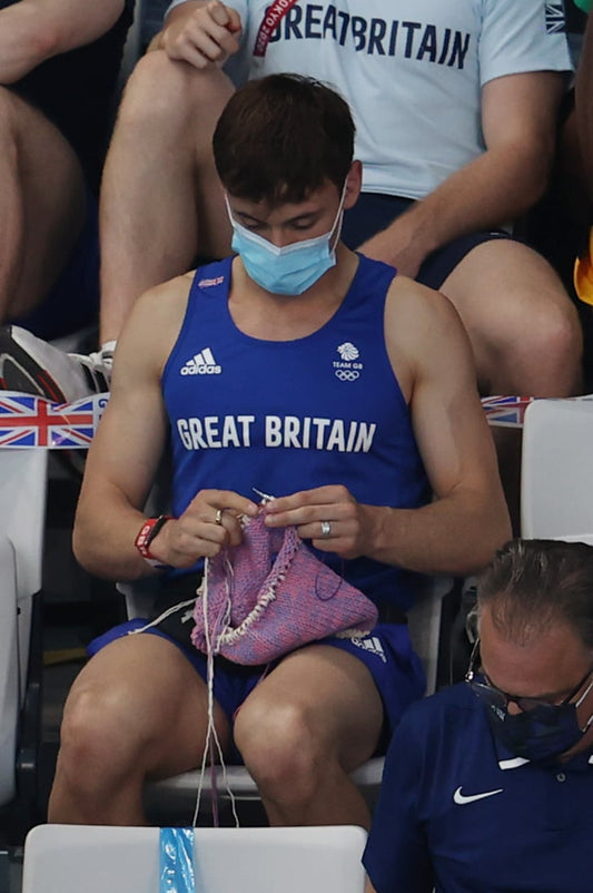 Why Tom Daly's knitting is just as important as his diving