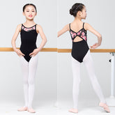 Vyxira Floral Mesh Back Leotard