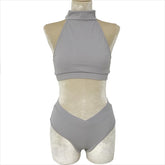 Rivienne Halter Neck Dance Set with Undergarment