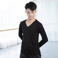 Wesley V-Neck Long Sleeve Practice Top