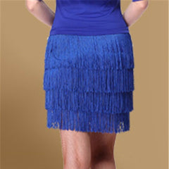 Celindra Four-Layer Fringe Skirt