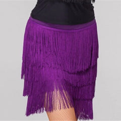 Celindra Four-Layer Fringe Skirt