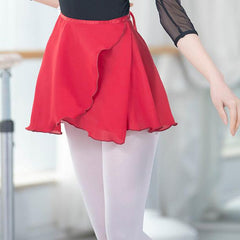 Verity Chiffon Wrap Tie Practice Skirt