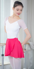 Verity Chiffon Wrap Tie Practice Skirt