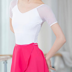 Verity Chiffon Wrap Tie Practice Skirt