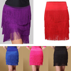 Celindra Four-Layer Fringe Skirt