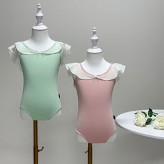 Snowiora Ruffle Sleeve Leotard