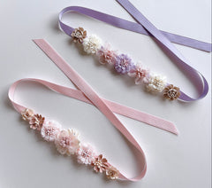 Moonnova Floral Ribbon Band