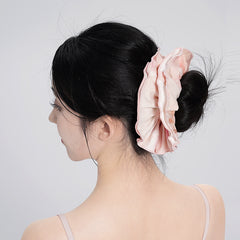 Faustine Satin Tie-Dye Hair Scrunchie