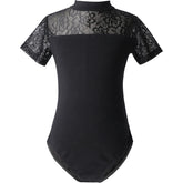 Starnellea Lace Back Keyhole Leotard