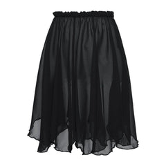 Eulalia Petal Hem Chiffon Dance Skirt