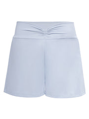 Snowdore Pleated Waist Training Shorts