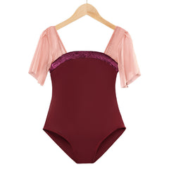 Jacira Mesh Sleeve Leotard