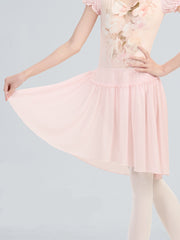 Maristela Soft Mesh Mid-Length Skirt