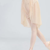 Nerita Soft Mesh Pleated Mid-Length Skirt