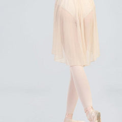 Nerita Soft Mesh Pleated Mid-Length Skirt