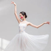 Honestee Floral Mesh Elegance Leotard