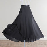 Perrine Flow Chiffon Wrap Long Skirt