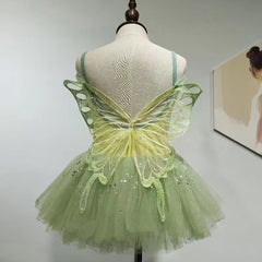 Helira Butterfly Back Tulle Dress