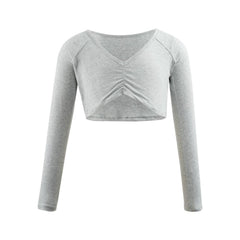 Perina Ruched Long Sleeve Outerwear