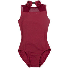 Zelina High Neck Sleeveless Leotard