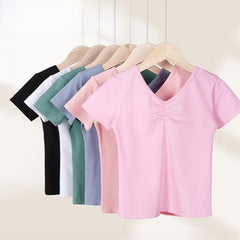 Belira Cotton Pleated Training Top