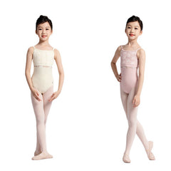 Delira Lace Panel Strap Leotard