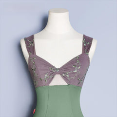 Goravelle Twist Panel Leotard