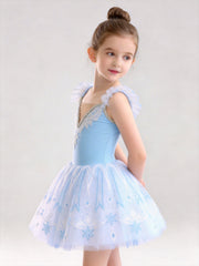Prya Snowflake Princess Tutu Dress