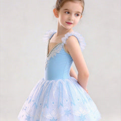 Prya Snowflake Princess Tutu Dress