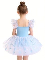 Prya Snowflake Princess Tutu Dress