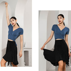 Quinavelle Fringe Swing Practice Skirt