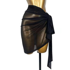 Velavienne Mesh Wrap Practice Skirt