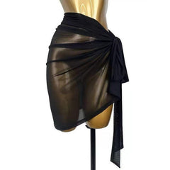 Velavienne Mesh Wrap Practice Skirt