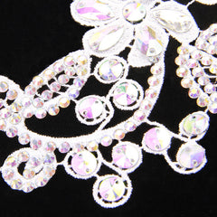 Yelavelle Crystal Floral Hair Applique