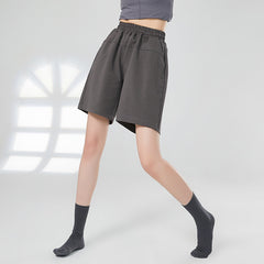 Anavelle High-Waist Loose Training Shorts