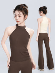Bovenne Halter Neck Training Top