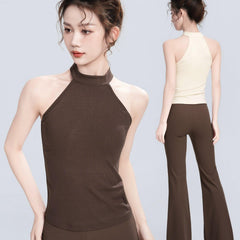 Bovenne Halter Neck Training Top
