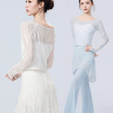 Evoravelle Lace High-Low Practice Skirt