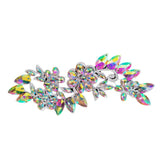 Fynavella Crystal Floral Hair Applique