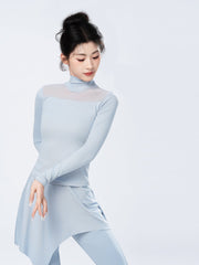 Soryavelle Mesh Yoke Dance Set