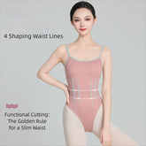 Kyra Cross Back High-Cut Leotard