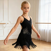 Gorina Crystal Fringe Showcase Dress
