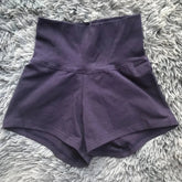 Women's High Waist Cotton Gymnastics Shorts Leotard
