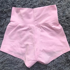 Women's High Waist Cotton Gymnastics Shorts Leotard