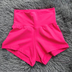 Women's High Waist Cotton Gymnastics Shorts Leotard