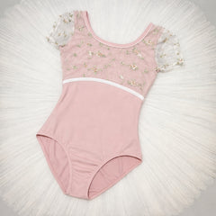 Juliana Elegant Floral Leotard