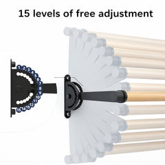 Noir Adjustable Wall-Mounted Ballet Barre