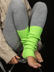 Gavellia Knit Warm-Up Leg Covers